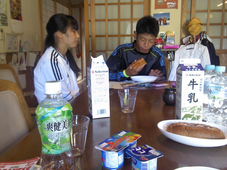 Breakfast with Juli and Kouki